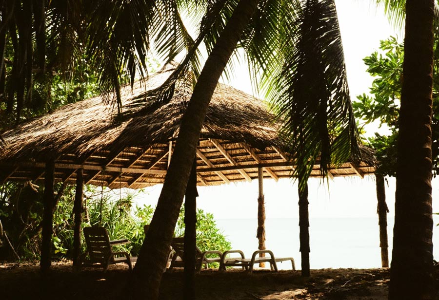 Fulhadhoo Island's relaxing area