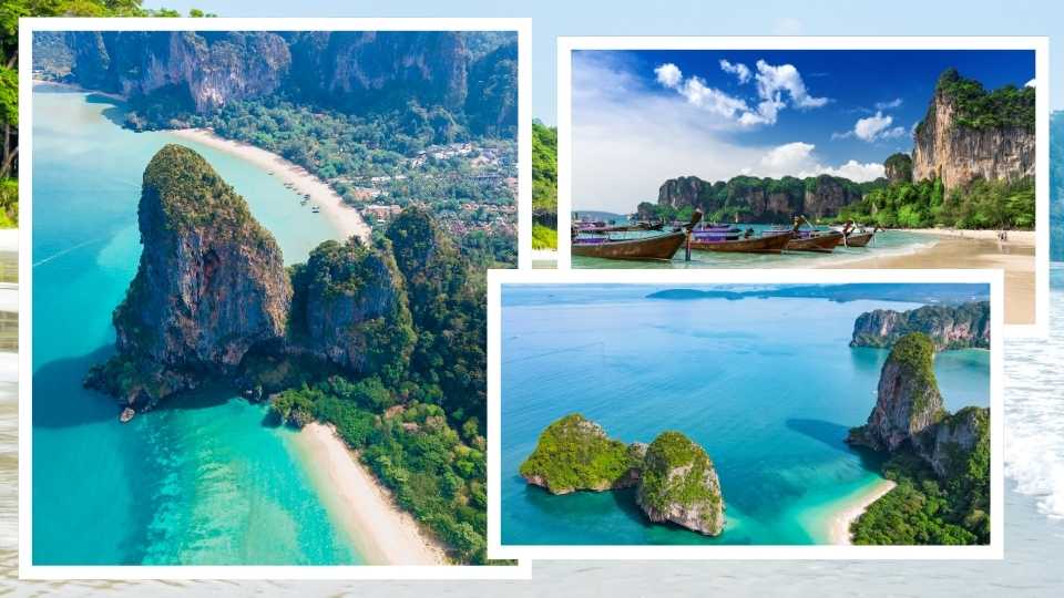 One of the best beaches in the world is Railay West, Krabi, Thailand