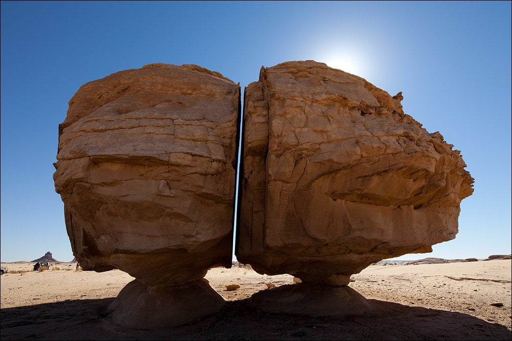 the mysterious Al Naslaa Rock Formation