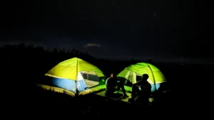 My Rainy Night Camping Experience on a Mountain. Camping in the rain. Camping on a mountain