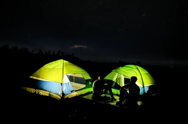 My Rainy Night Camping Experience on a Mountain. Camping in the rain. Camping on a mountain